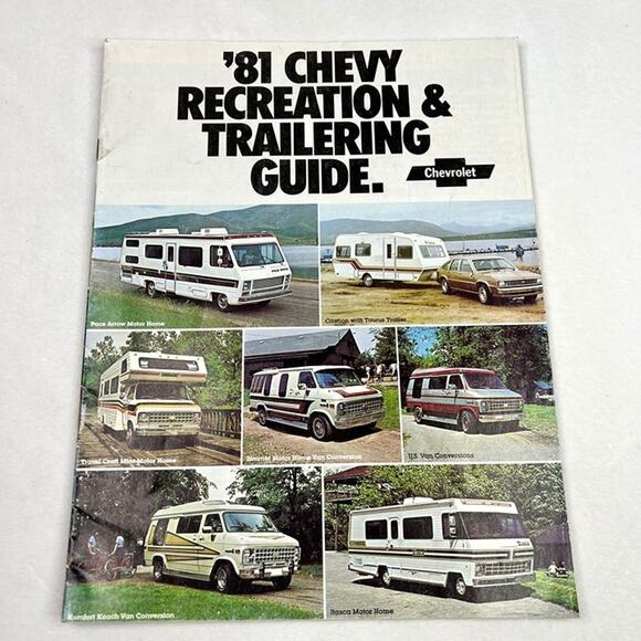 1981 Chevy Recreation & Trailering Guide Booklet - Picture 1 of 6